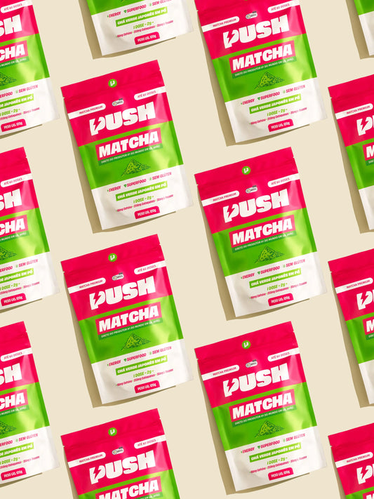 Push Matcha em Pó Premium